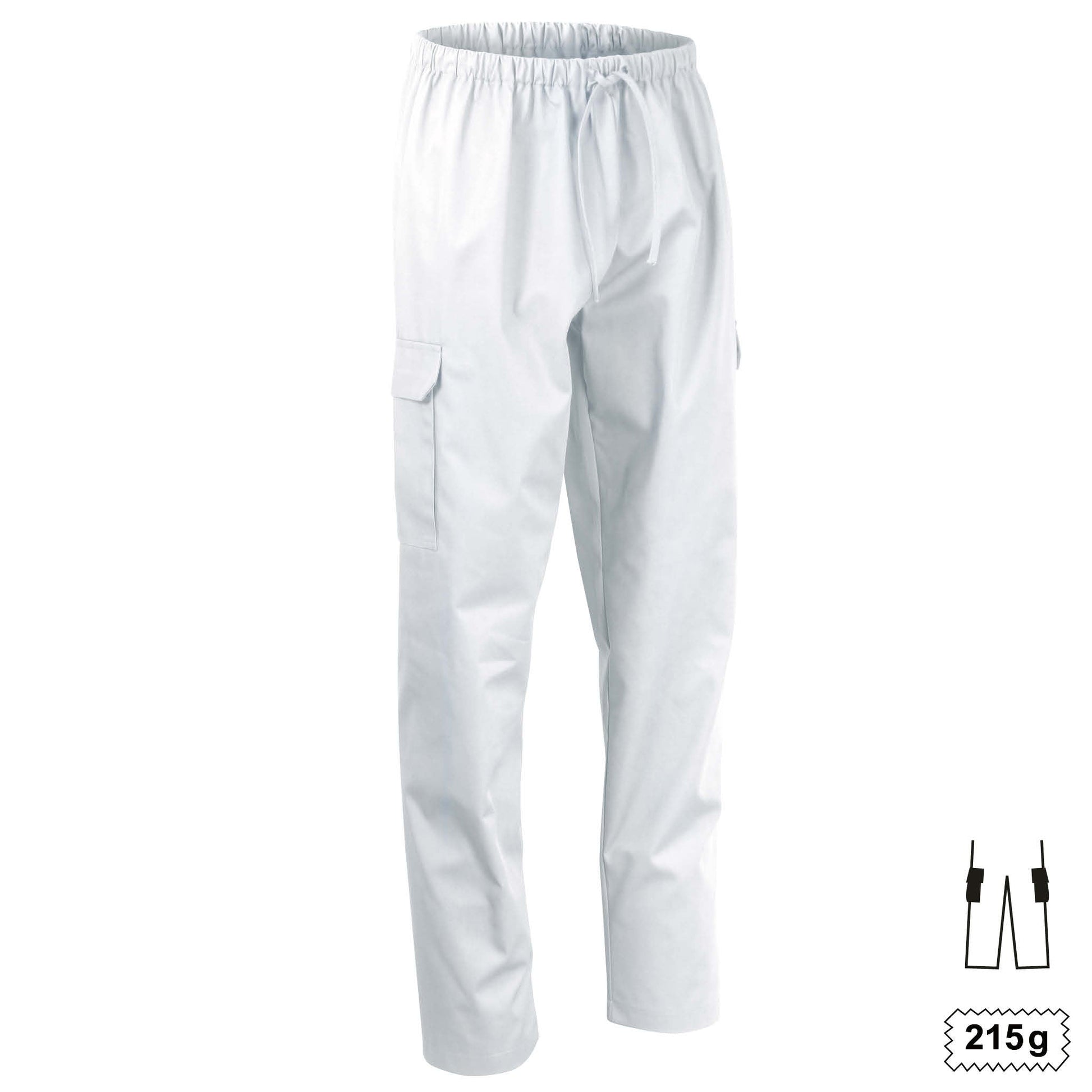 Uniseks pull-on broek HACCP 001