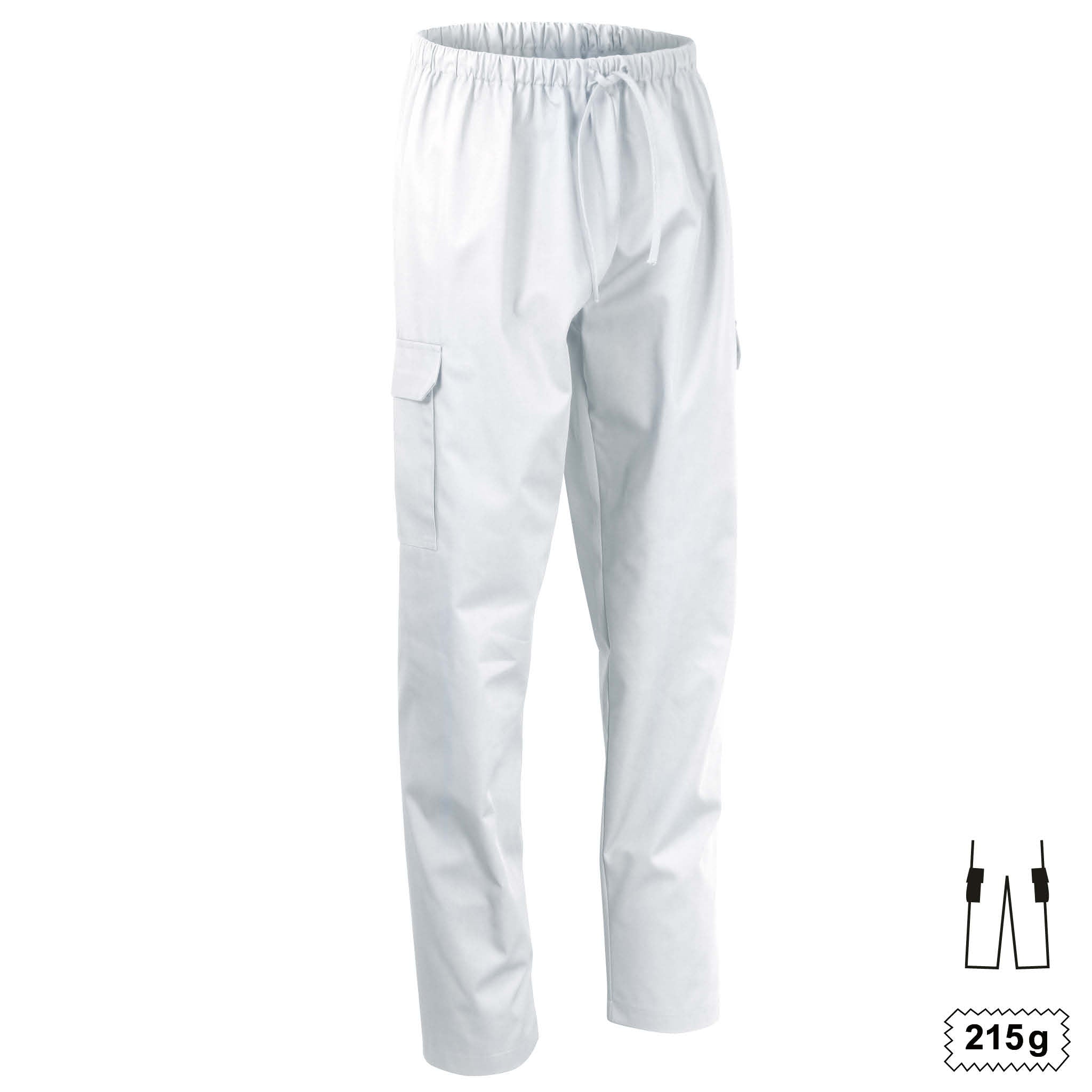 Uniseks pull-on broek HACCP 001